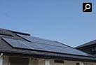 屋根置きタイプ　（平板瓦バージョン）　太陽光発電設備工事